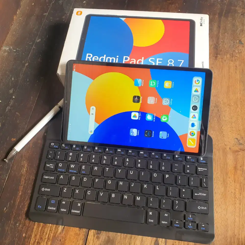 Redmi Pad SE 8.7 + Keyboard-Stylus Like New Garansi Redmi Tab Xiaomi
