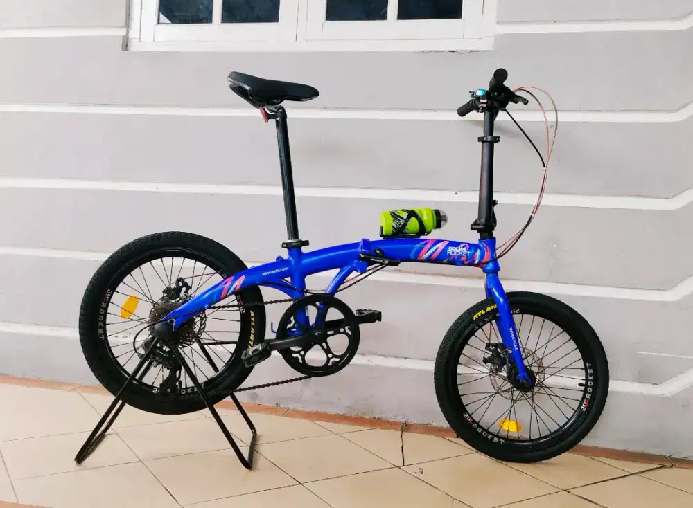 Sepeda lipat merek wimcycle uk'20 alloy hrg 1,1jt net