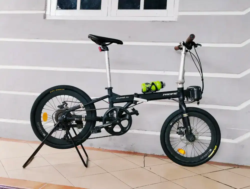 Sepeda lipat merek pacific splendid uk'20 Alloy hrg 1, 3jt net