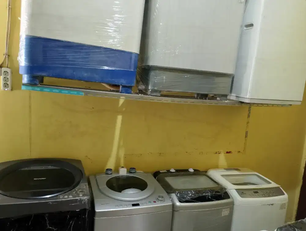 mesin cuci & kulkas
