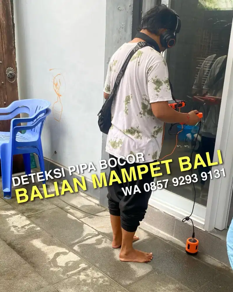 TUKANG MENCARI PIPA BOCOR & LETAK SEPTIK TANK, KURAS WC TUKANG MAMPET