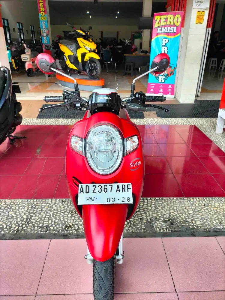 SCOOPY FIN 2018 MURAH