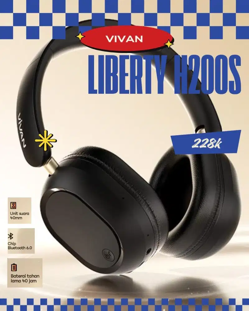 NEW PRODUCT ALERT!  VIVAN Liberty H200S resmi hadir!