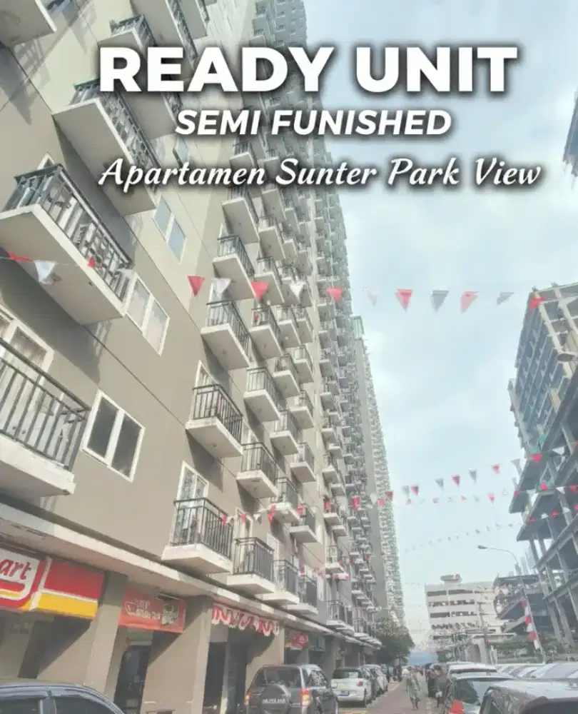 Ready Sewa Studio semi furnish Bulanan