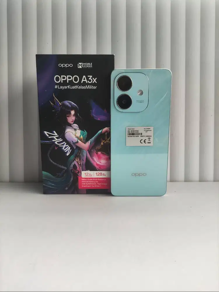 Jual Oppo A3x Ram 6/128 Fullset Super Mulus No Minus Baterai Awet