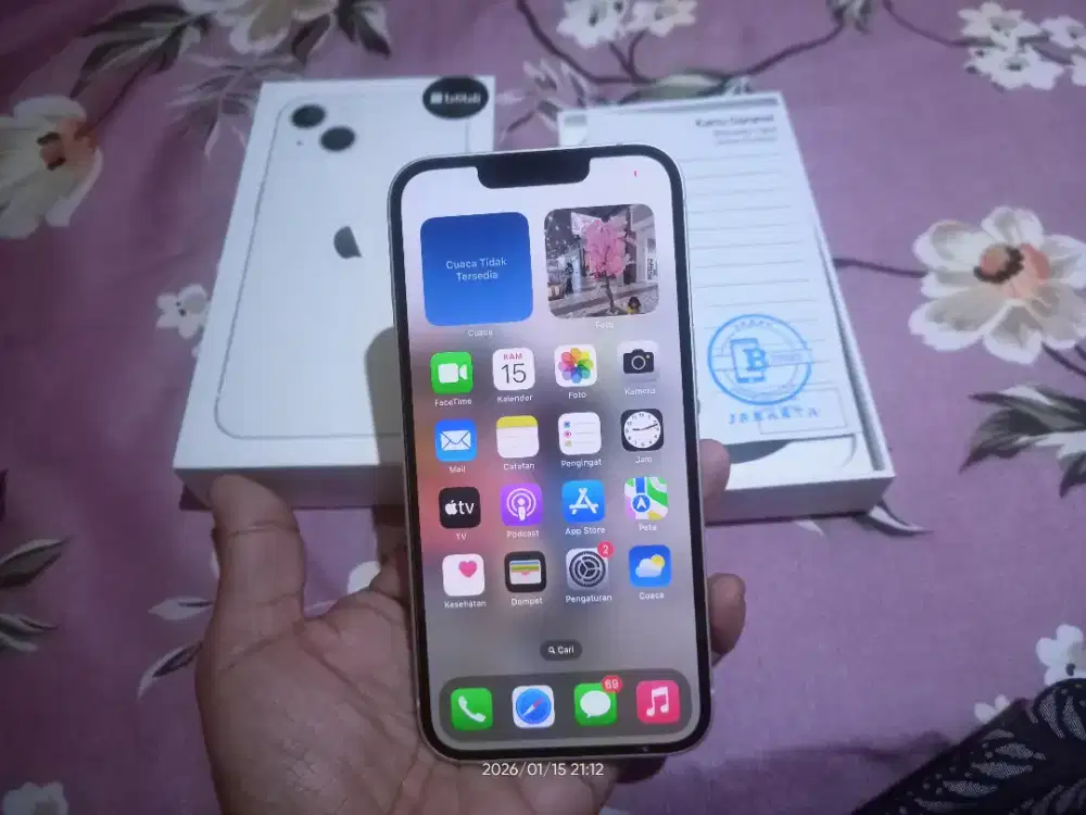 Iphone 13 128gb fullset ori resmi indo