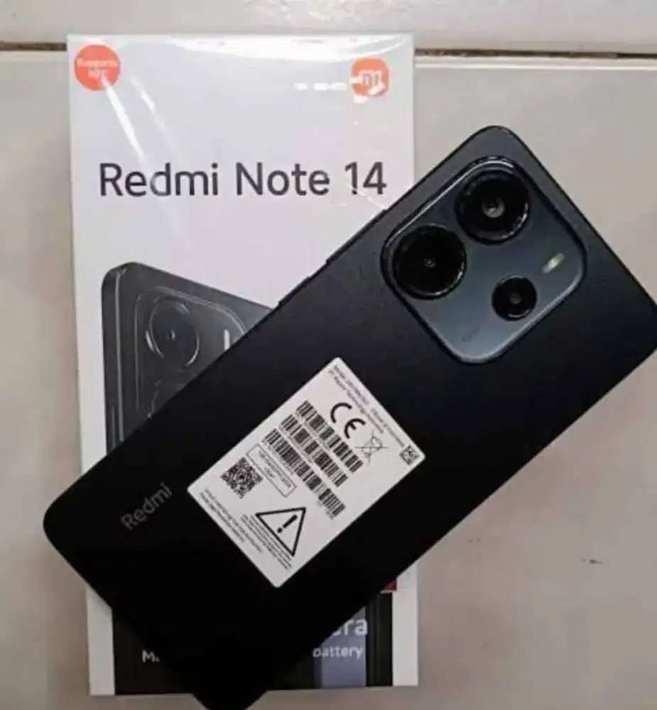 Murah hp Redmi Note 14 8/128 lkp, bs TT