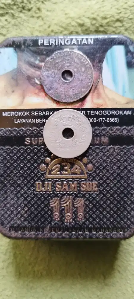 Koin Kuno 1 dan 5 cen