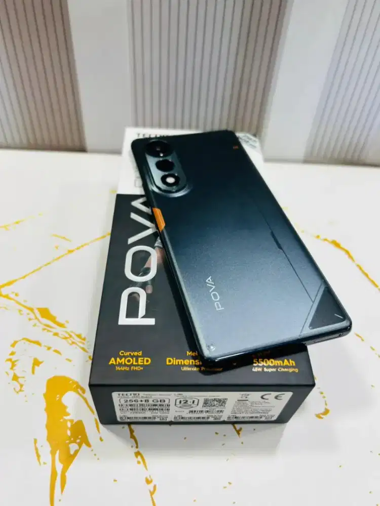 Pova Curve 5G 8/256 Mulus Fullset garansi panjang siap pakai @