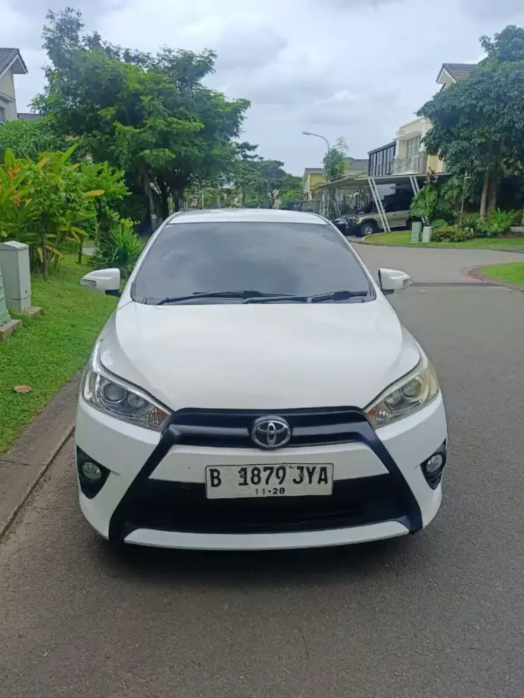 YARIS G MATIC 2015 PUTIH CASH NEGO