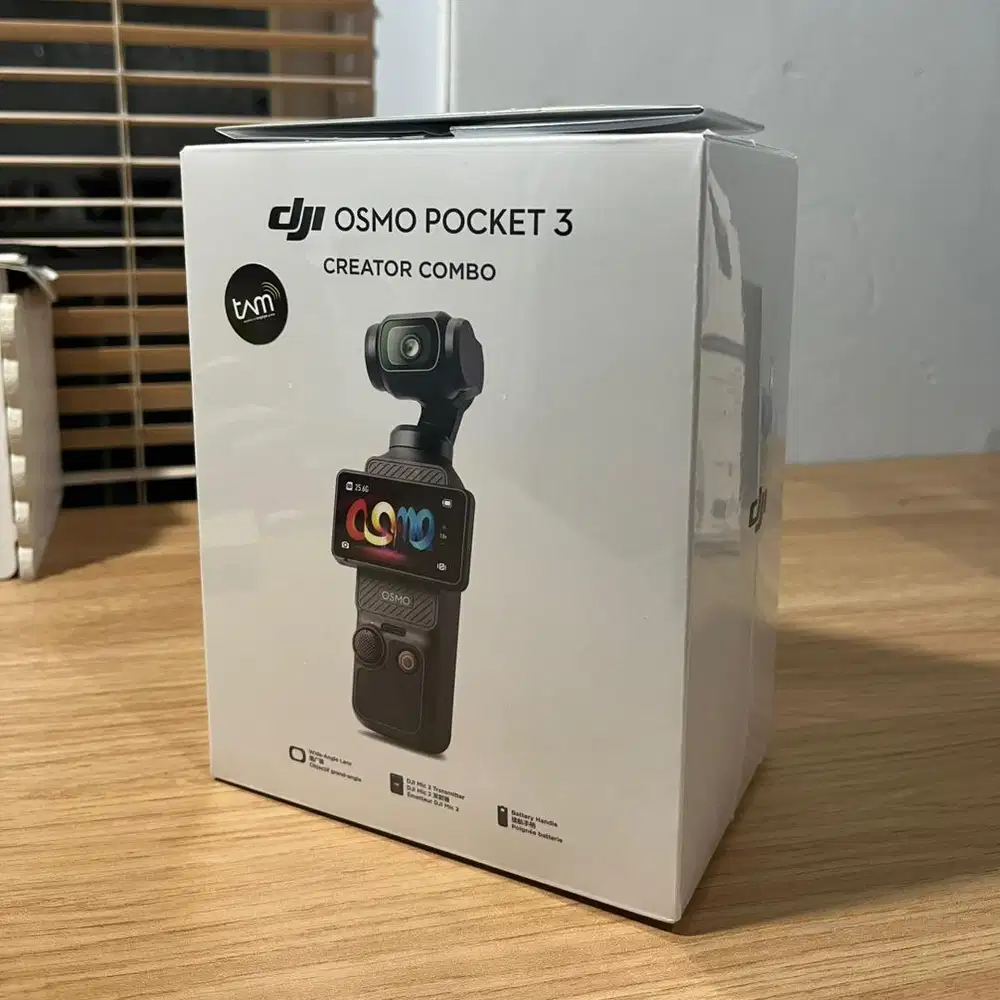 (Baru) DJI OSMO POCKET 3 Creator Combo