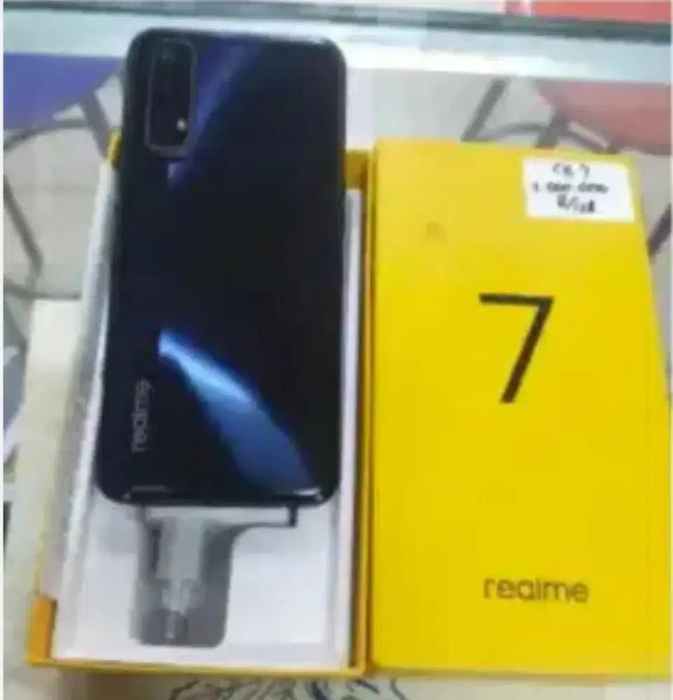 Murah hp Realme 7 8/128 lkp, bs TT