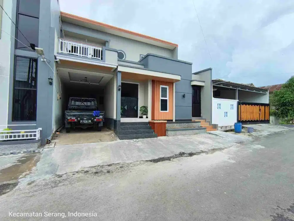 Rumah Konsep Menjanin 2 Lantai Ciracas Kota Serang Banten