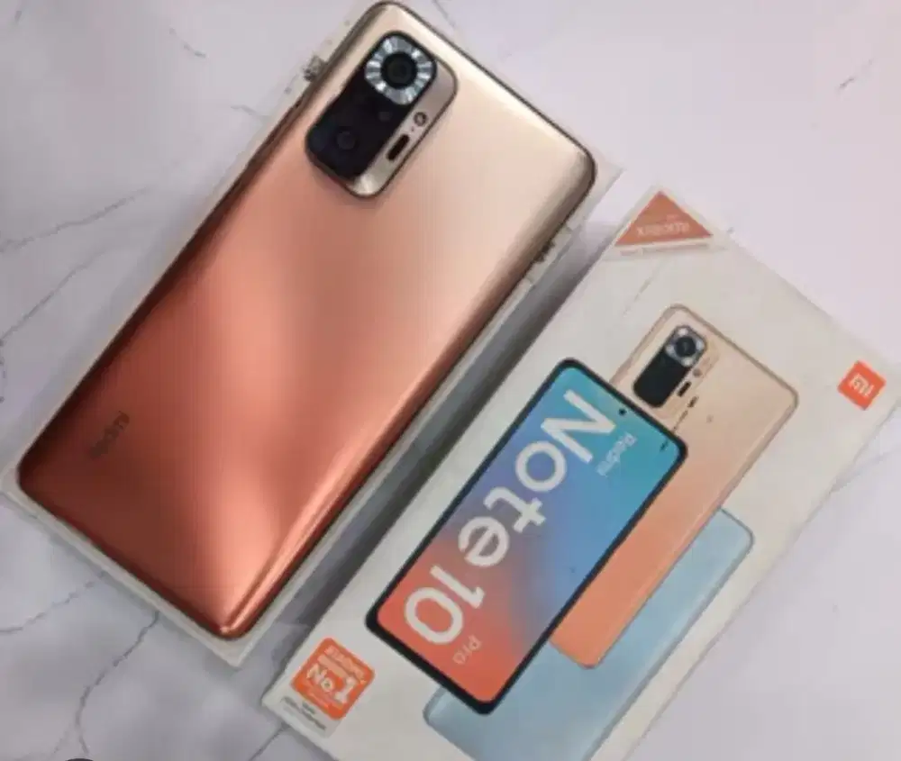 Murah hp xiaomi Redmi Note 10 pro 8/128 lkp, bs TT