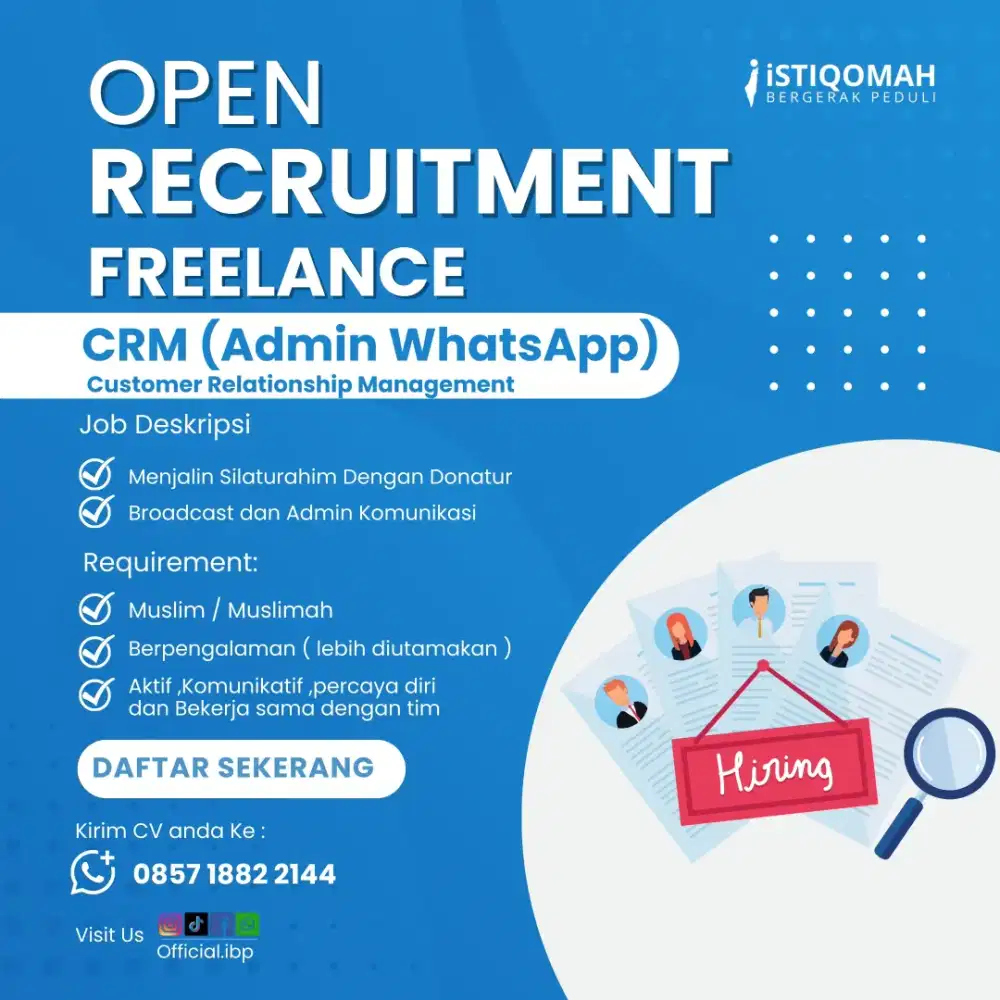 CRM ( Admin WhatsApp )