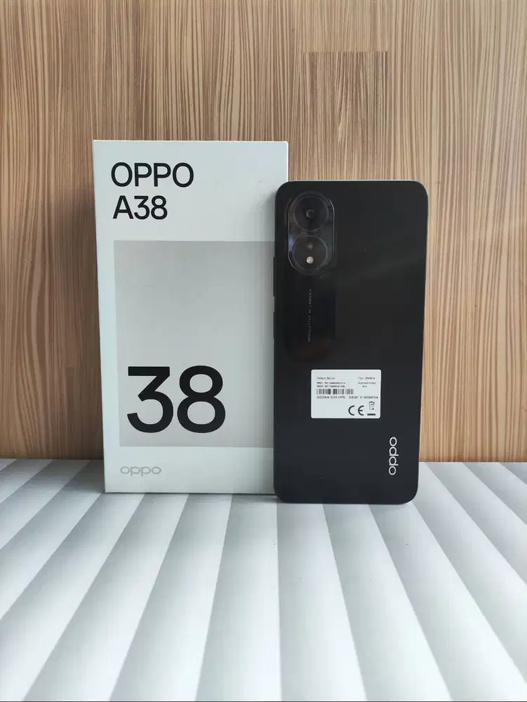 Oppo A38 Ram 6/128 GB Mulus Fullset Like New No Minus Garansi