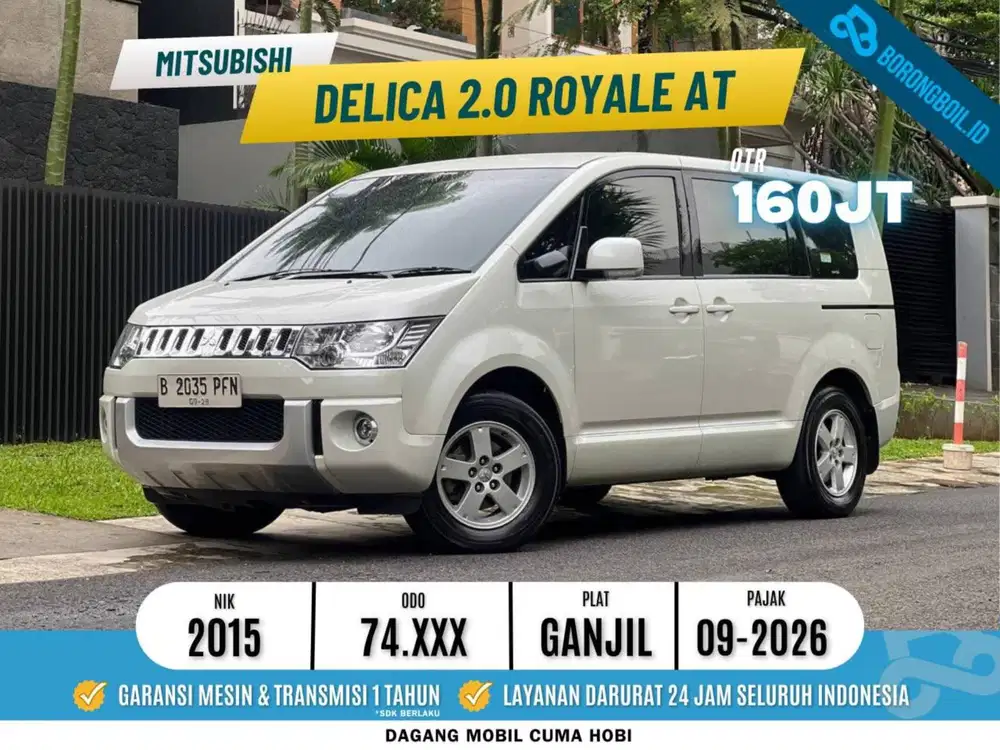 Mitsubishi Delica 2.0 AT 2015 Putih