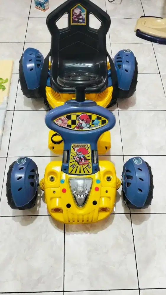 Mobil Aki Mainan gocart nego