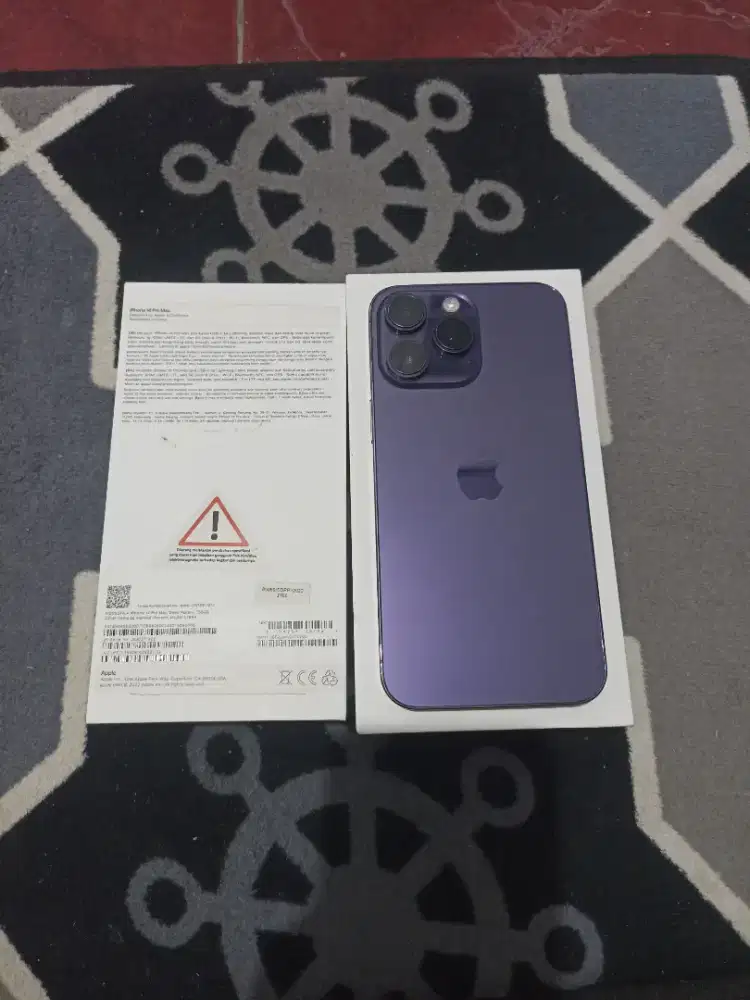 iPhone 14 promax 256 ibox deep purple fullsett