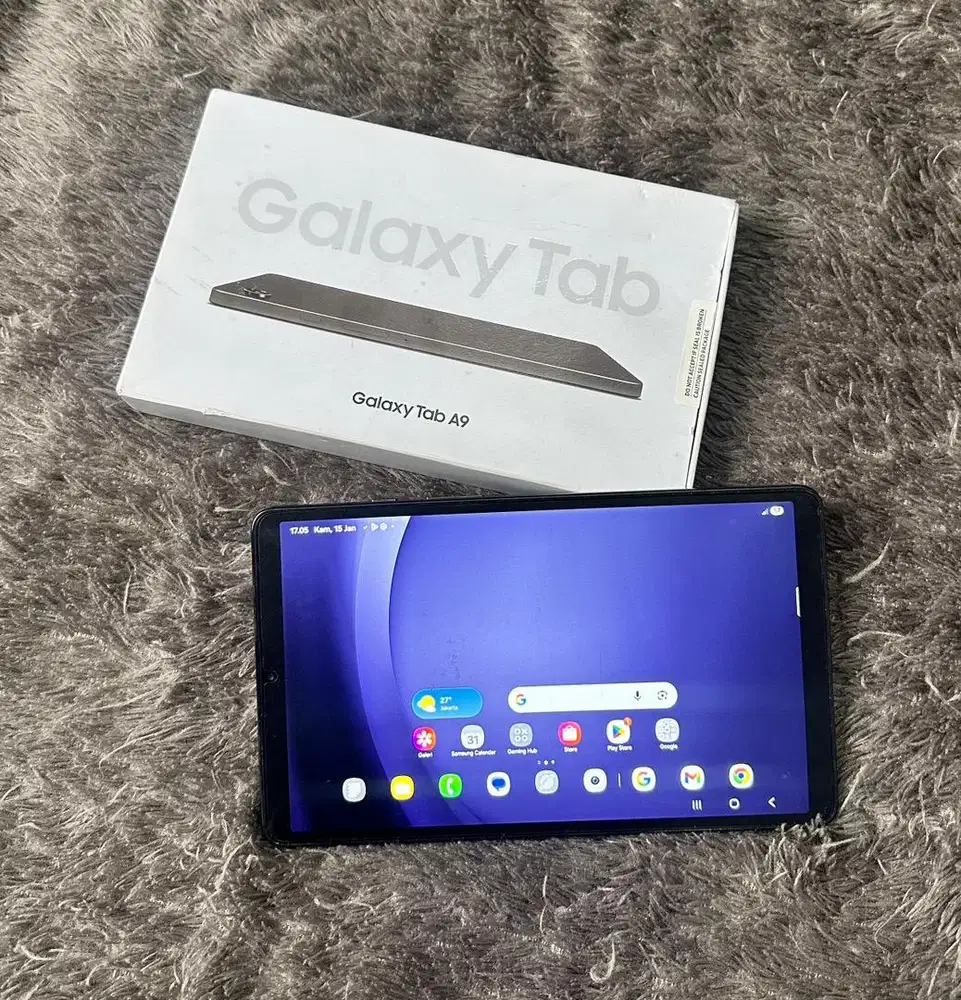 Tablet Samsung Galaxy Tab A9 4/64GB LTE Bisa Simcard Fullset Mulus