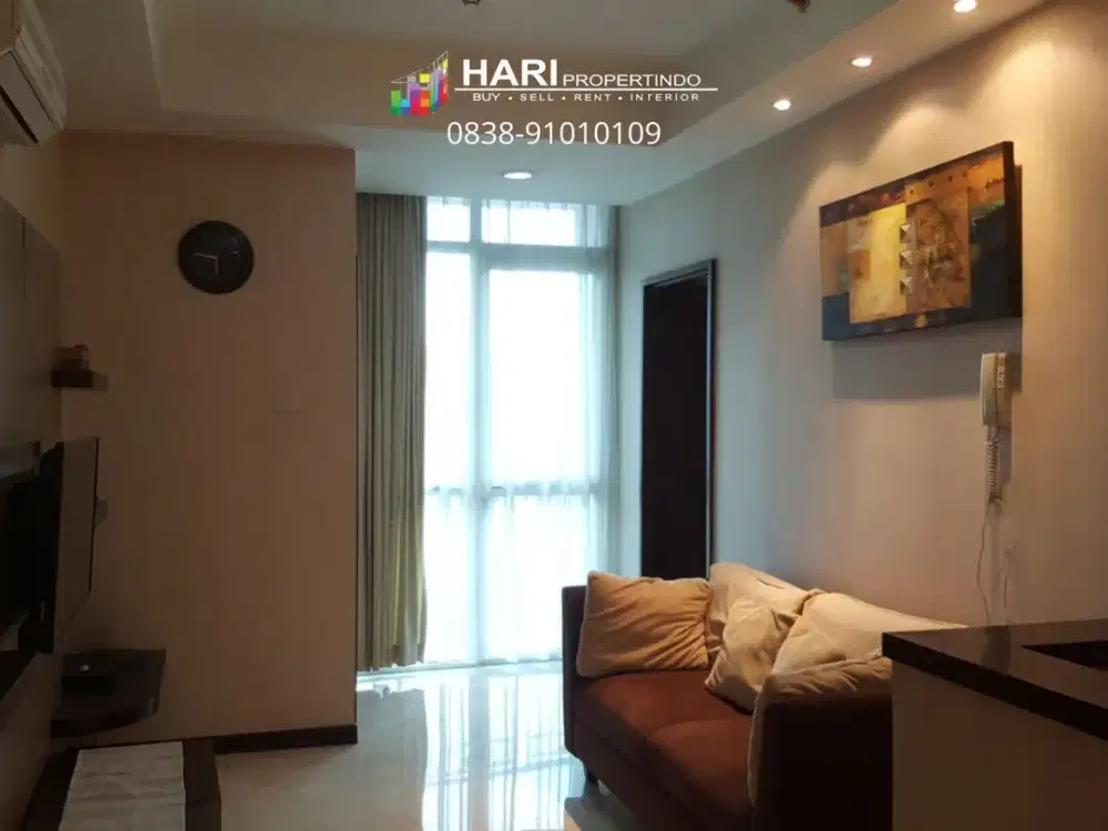 FOR RENT Apartment Bellagio Residence Mega Kuningan 2 BR - Furnished Close to MRT LRT Busway