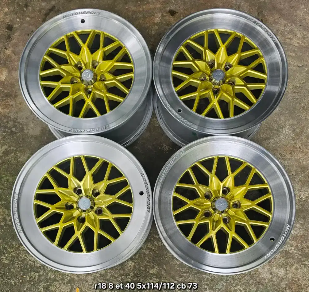 Velg rep bbs ring 18 pcdv5x114/112