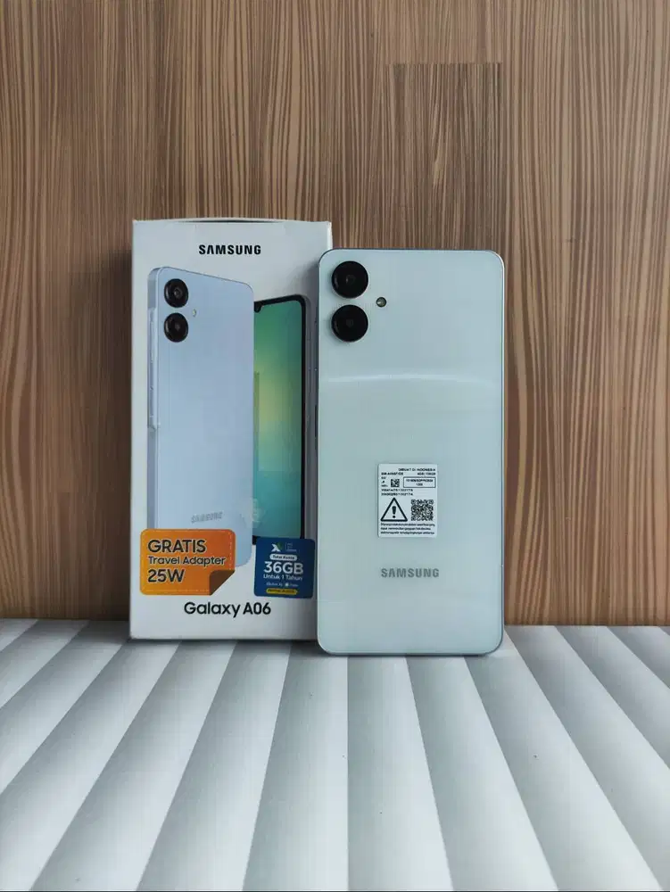 Samsung A06 Ram 4/128 GB Mulus Fullset Like New No Minus Garansi