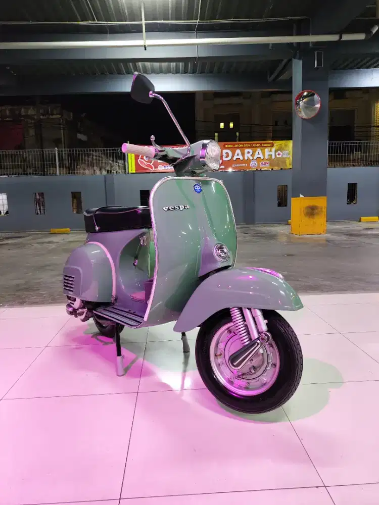 JUAL SANTAI VESPA SUPER FULL RESTORASI, HARGA NEGO