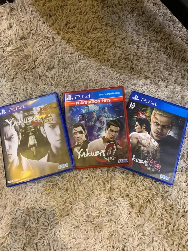 Games PS4 yakuza seri