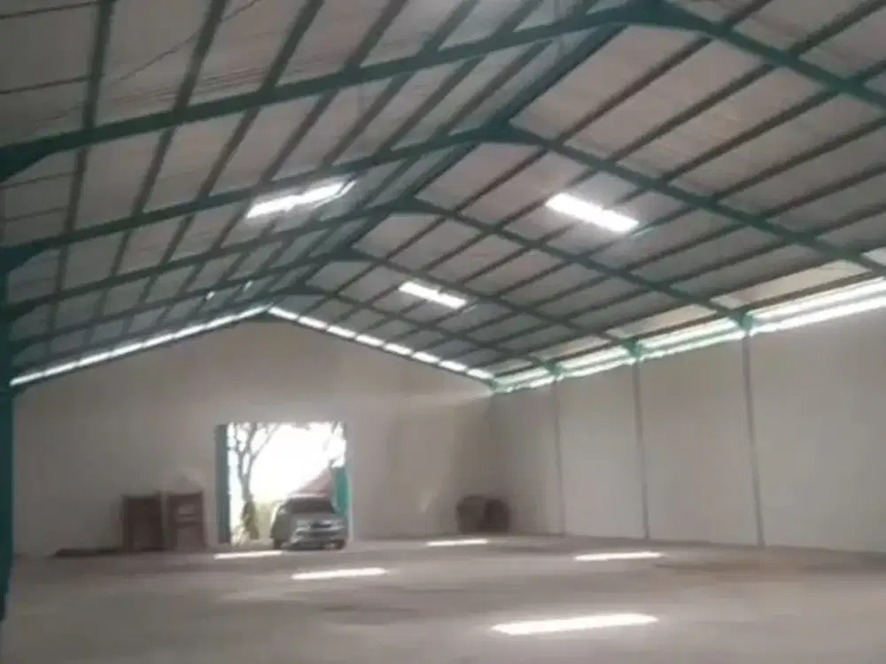 Disewakan Gudang Zona Industri Lokasi Bojonegoro Jawa Timur Luas 6000m2