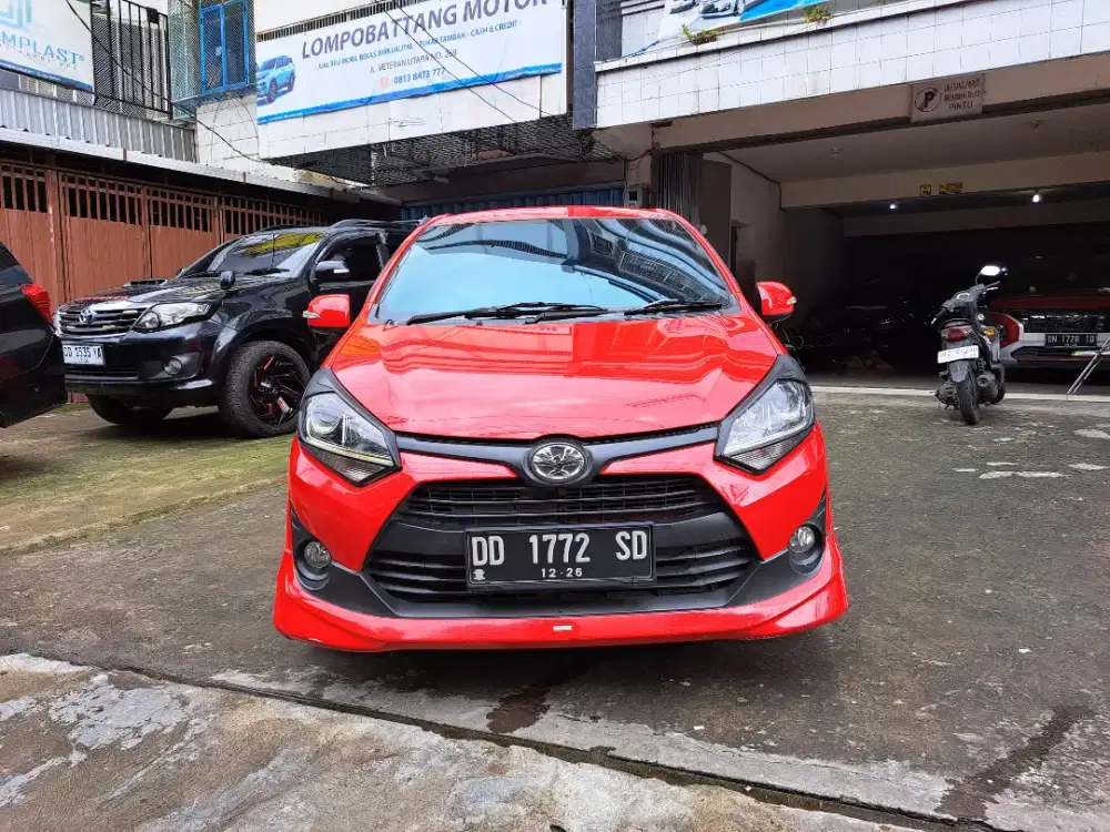 Agya New 1.2cc S TRD SPORTIVO AT 2017 / 2018 RedEdition Langka Fullvar