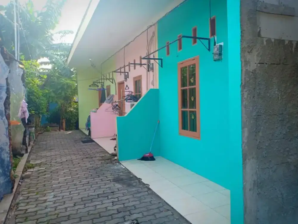 Disewakan rumah kontrakan petakan bebas banjir