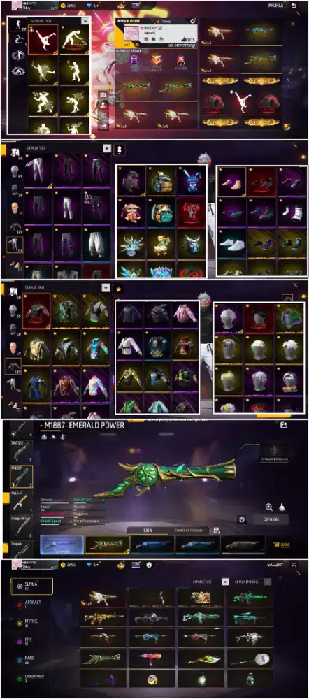 Jual akun FF murah meriah yg minat lansung inbox