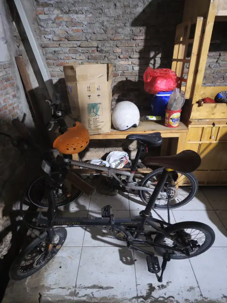 2 unit sepeda lipet