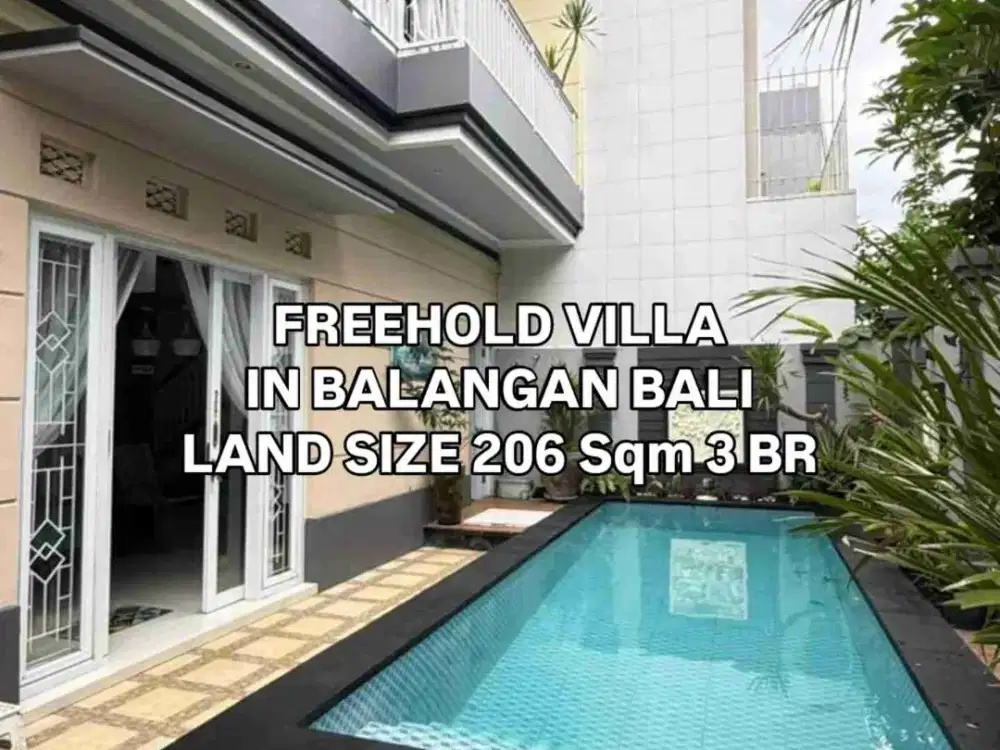 Villa di Kawasan Pantai Balangan Jimbaran Badung Bali