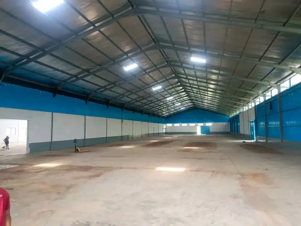 Disewakan Gudang EX Pabrik Industri Lokasi Pantura,Tegal Luas 2,2 Hektar