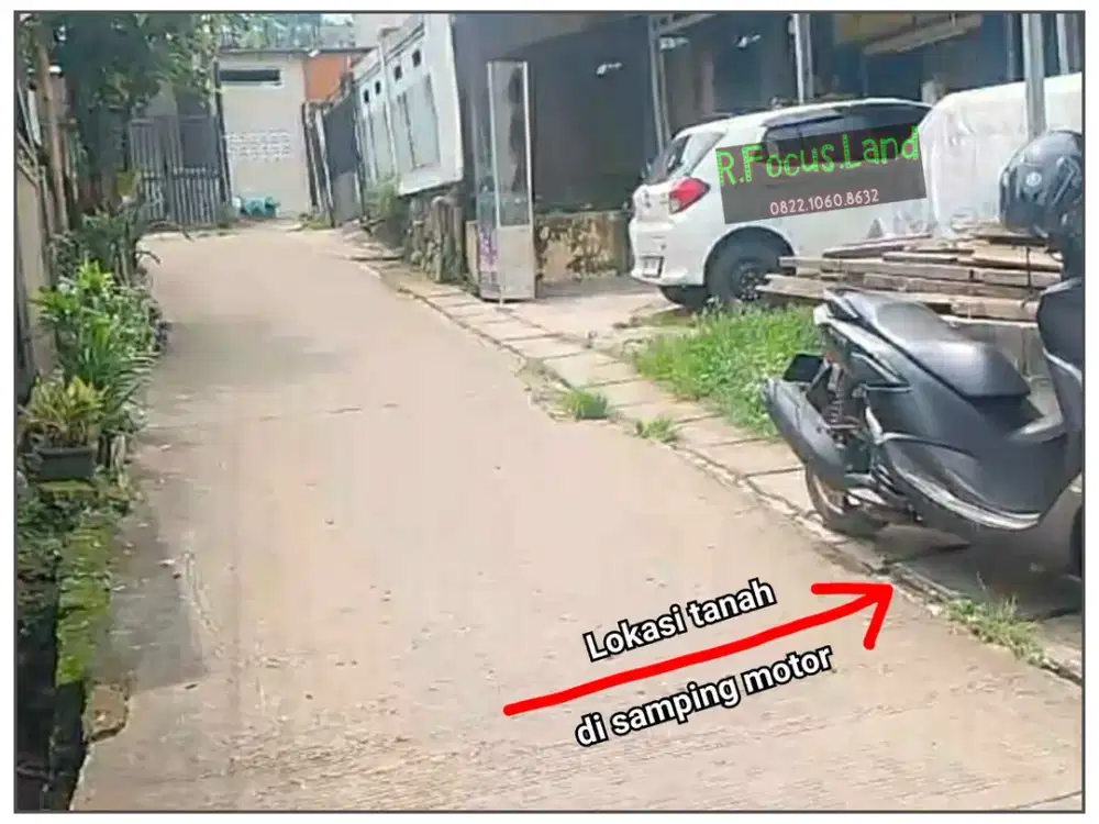 Tanah Lahan Luas 2300 MURAH 1,3 juta SAWANGAN depok