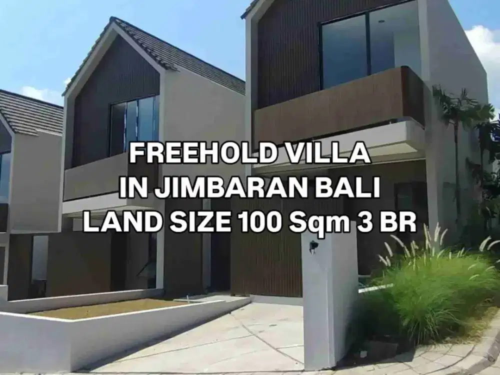 Villa Full Furnished di Bukit Hijau Jimbaran Badung Bali