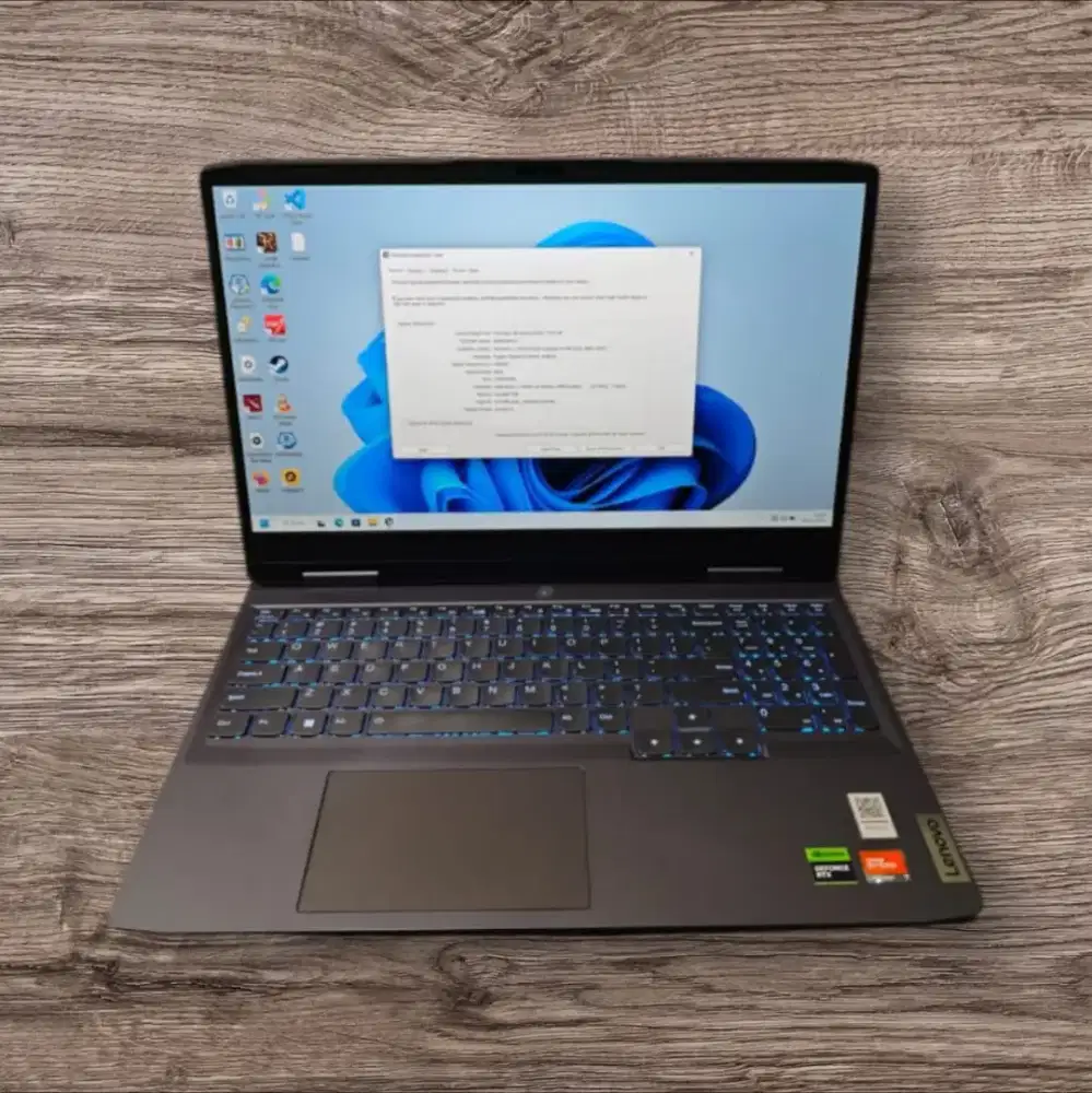 Laptop Lenovo LOQ RTX 3050 RYZEN 7 SSD 512Gb NVIDIA