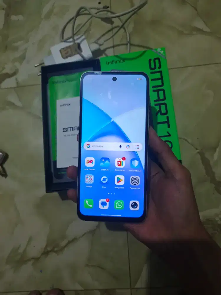 Infinix Smart 10 Ram 4+4/64 Fullset