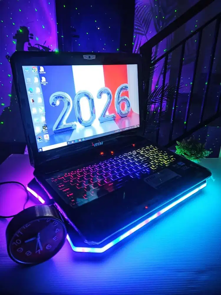 Laptop Design MSI GT60 Core i7 Ram 20gb Ssd +Hdd Siap Pakai COD