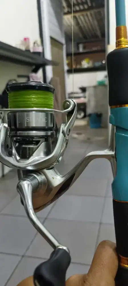 reel stardic 2500 dan joran custom