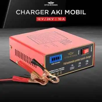 Charger Aki Mobil Intelligent Battery Charger 12V/24V 10A