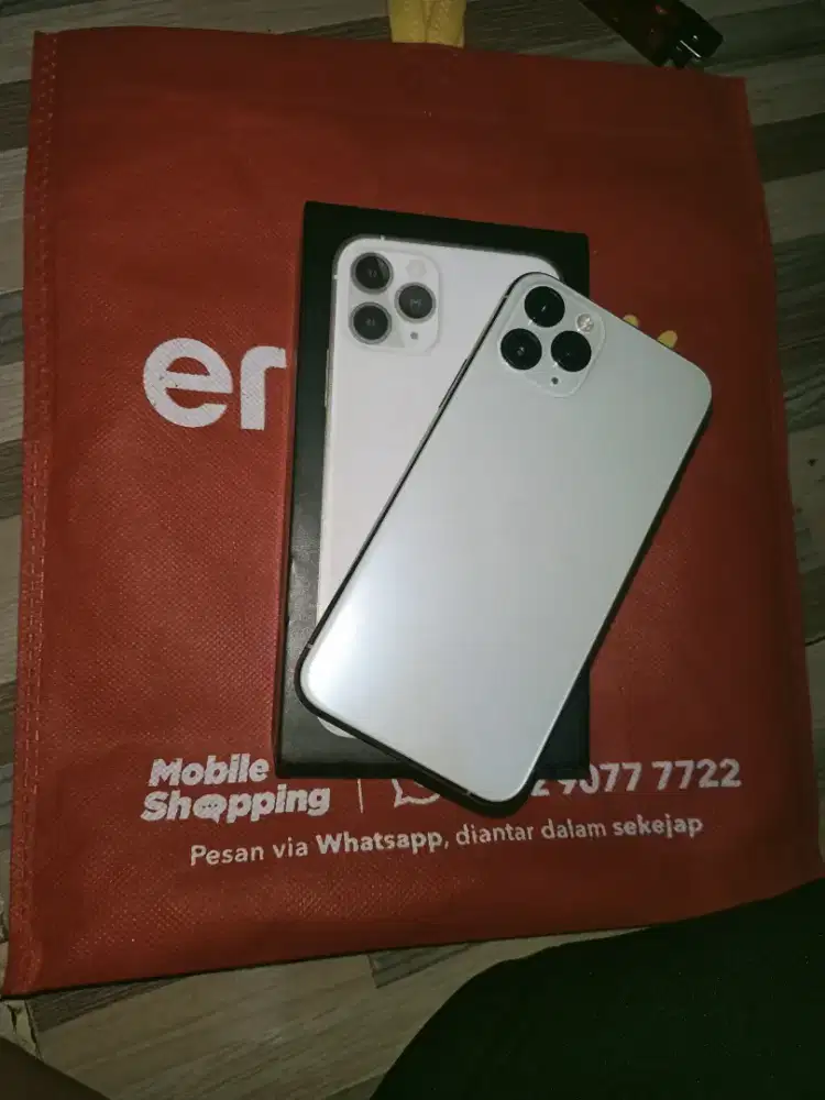 iphone 11 pro 256g fullset white edition