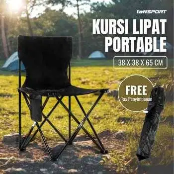 Kursi Lipat Outdoor Camping Portable Oxford Folding Chair