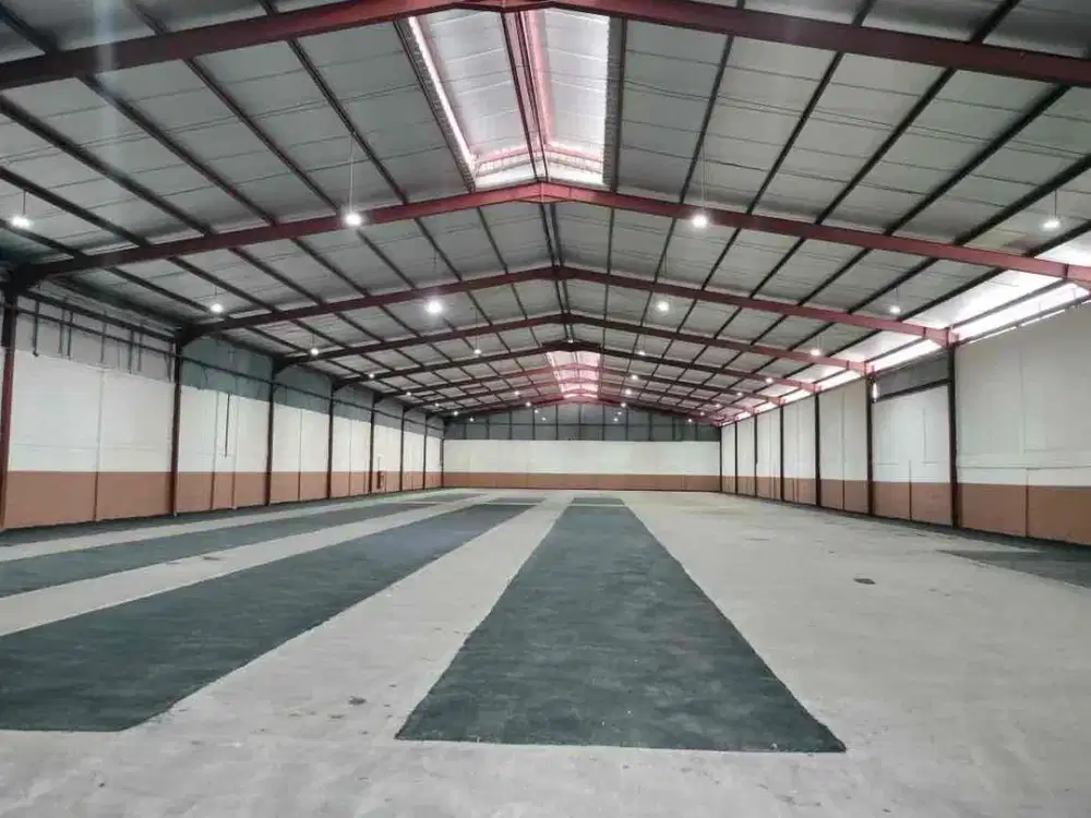 Disewakan Gudang Siap Usaha bebas banjir di Cimanggis Depok dekat akses Tol