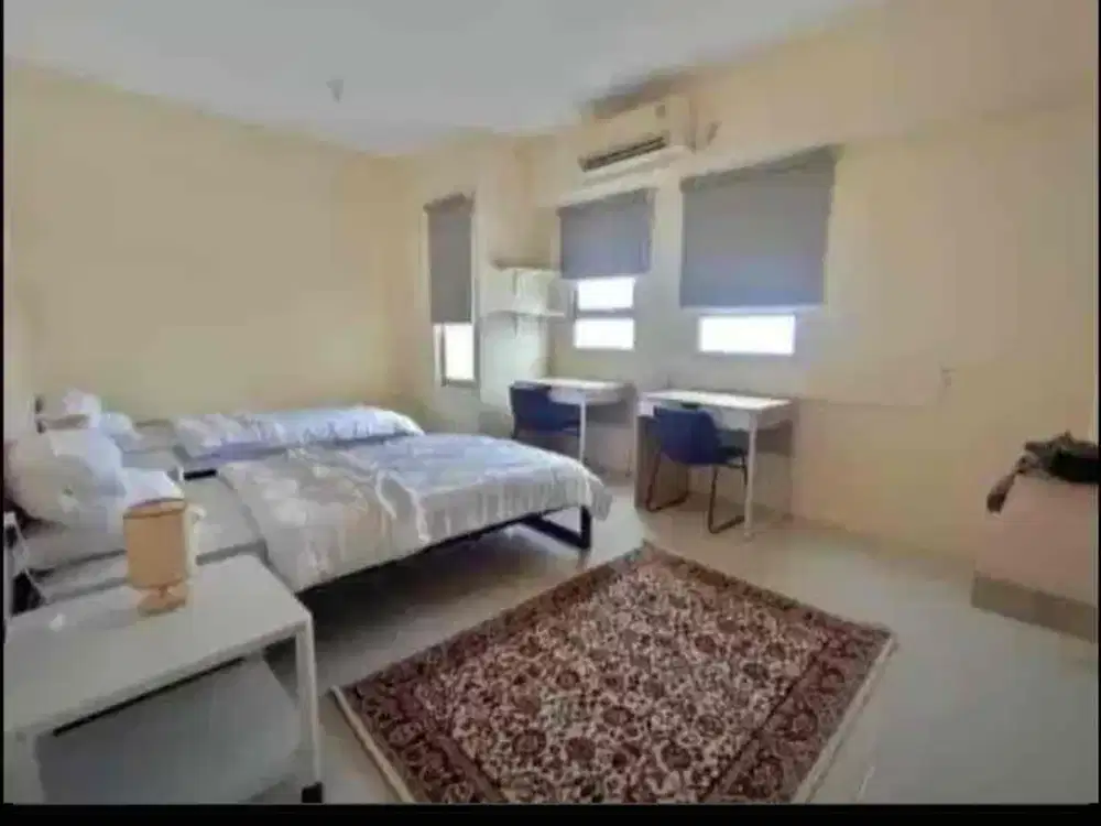 Desain Langka 2BR Jadi 1BR Puncak Kertajaya Invest Furnish Dkt ITS,Unair