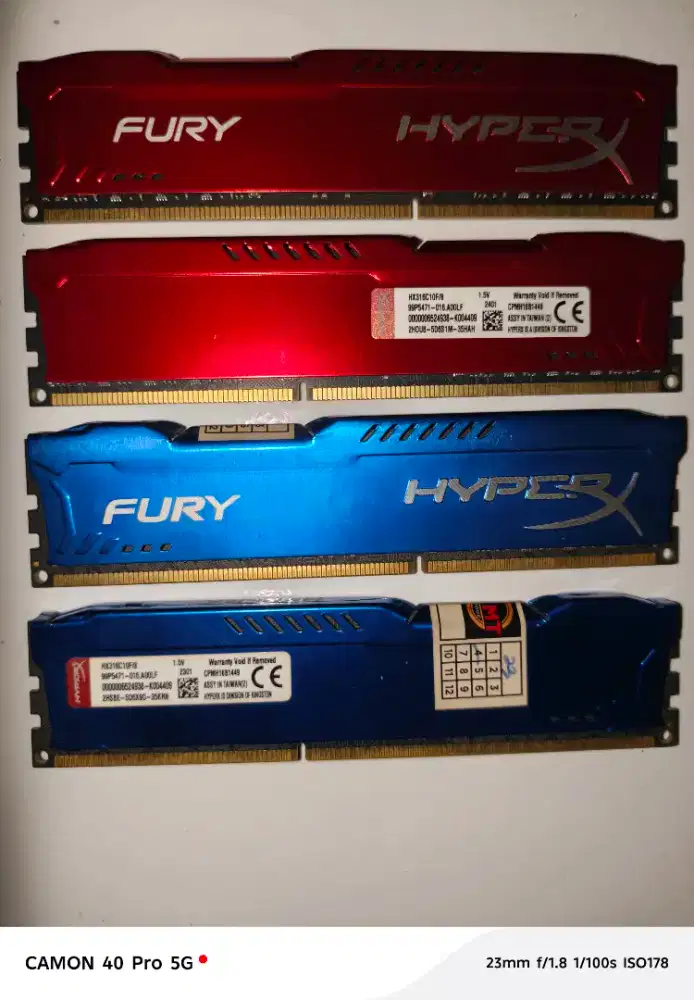 RAM 8GB DDR3 PC128OO 16OOMHz