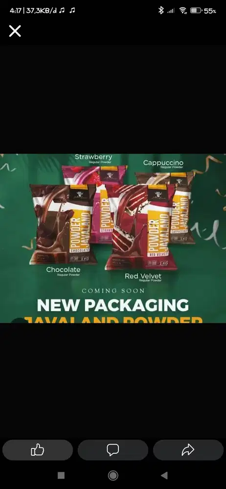 Jual bubuk minuman berbagai rasa