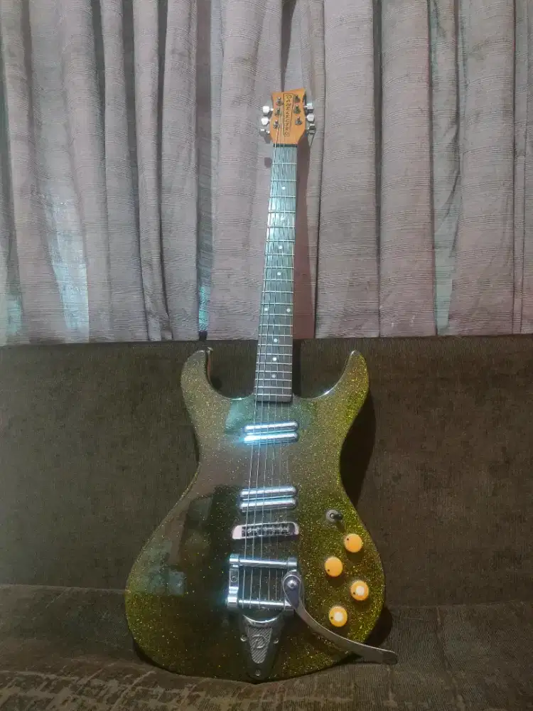 Danelectro hodad bigsby vintage gitar elektrik original